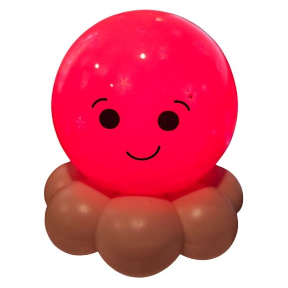 Cloud b Nightlight Twinkle To Go Octopus Pink Projector TESTED WORKS Cute - Picture 2 of 10